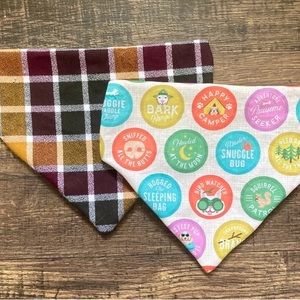 Dog Scout | Reversible Dog Bandana, Over the Collar